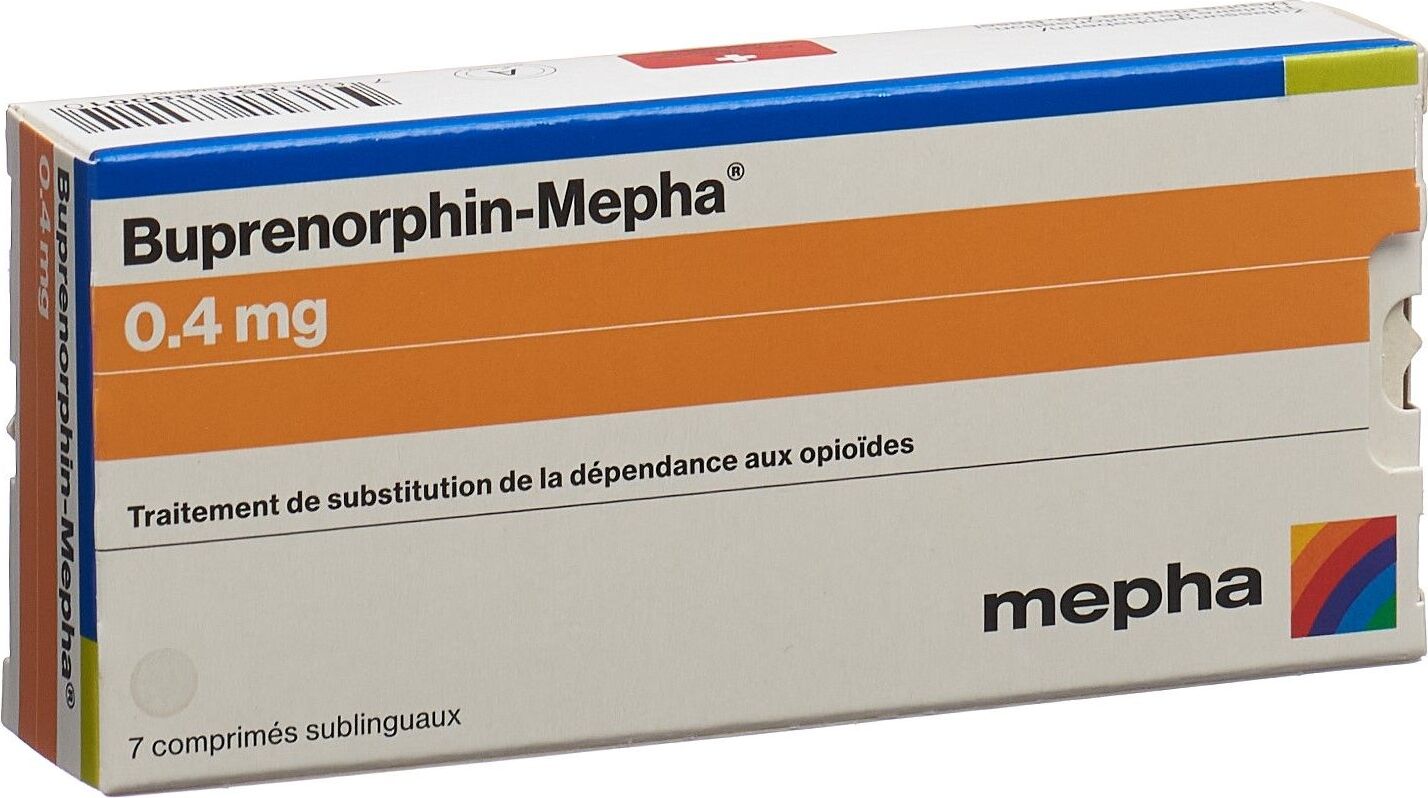 BUPRENORPHIN Mepha cpr subling 0.4 mg 7 pce