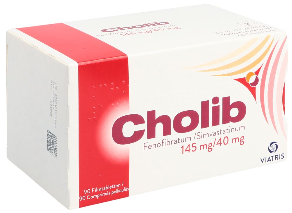 Cholib 145 mg/40 mg, Filmtabletten
