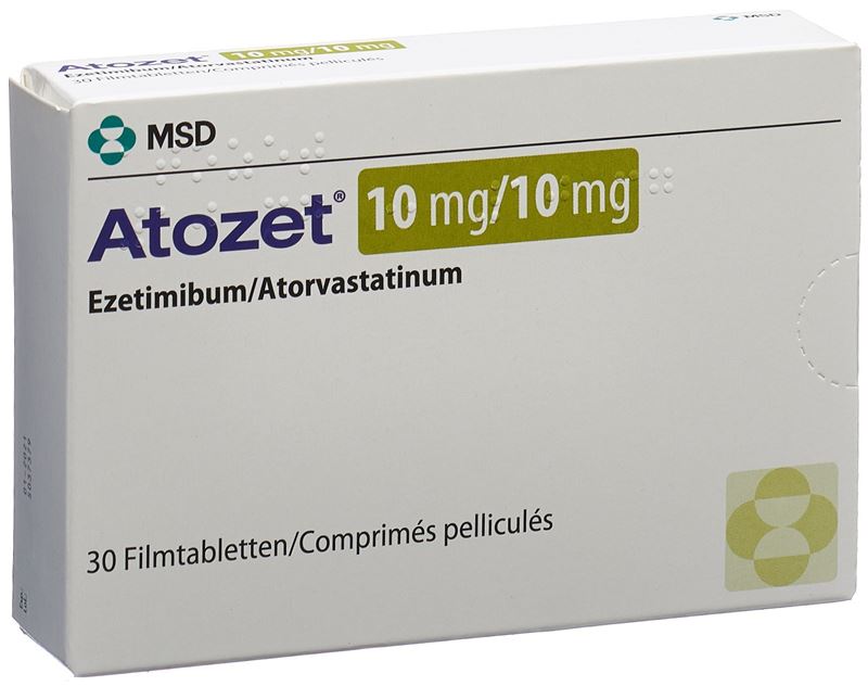 Atozet 10 mg / 10 mg, Filmtabletten