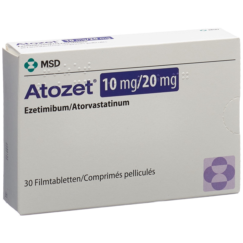 ATOZET cpr pell 10/20 mg 30 pce