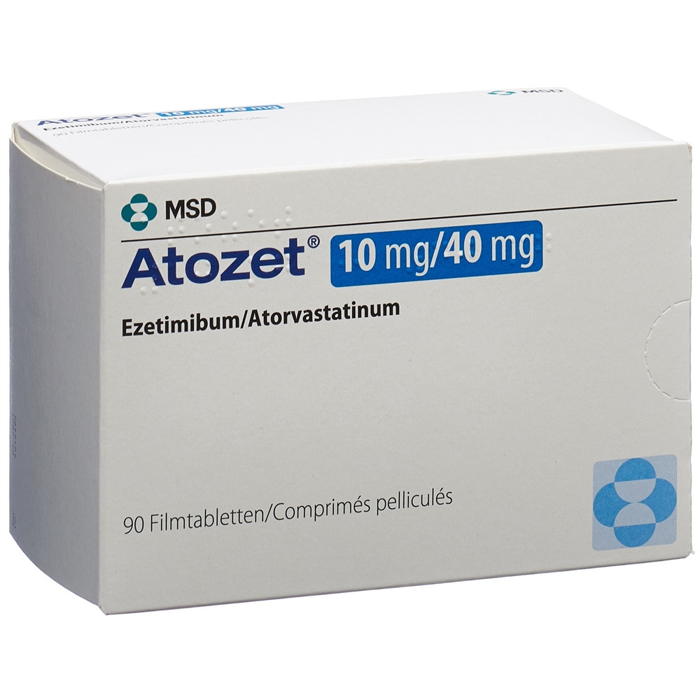 Atozet 10 mg / 40 mg, Filmtabletten