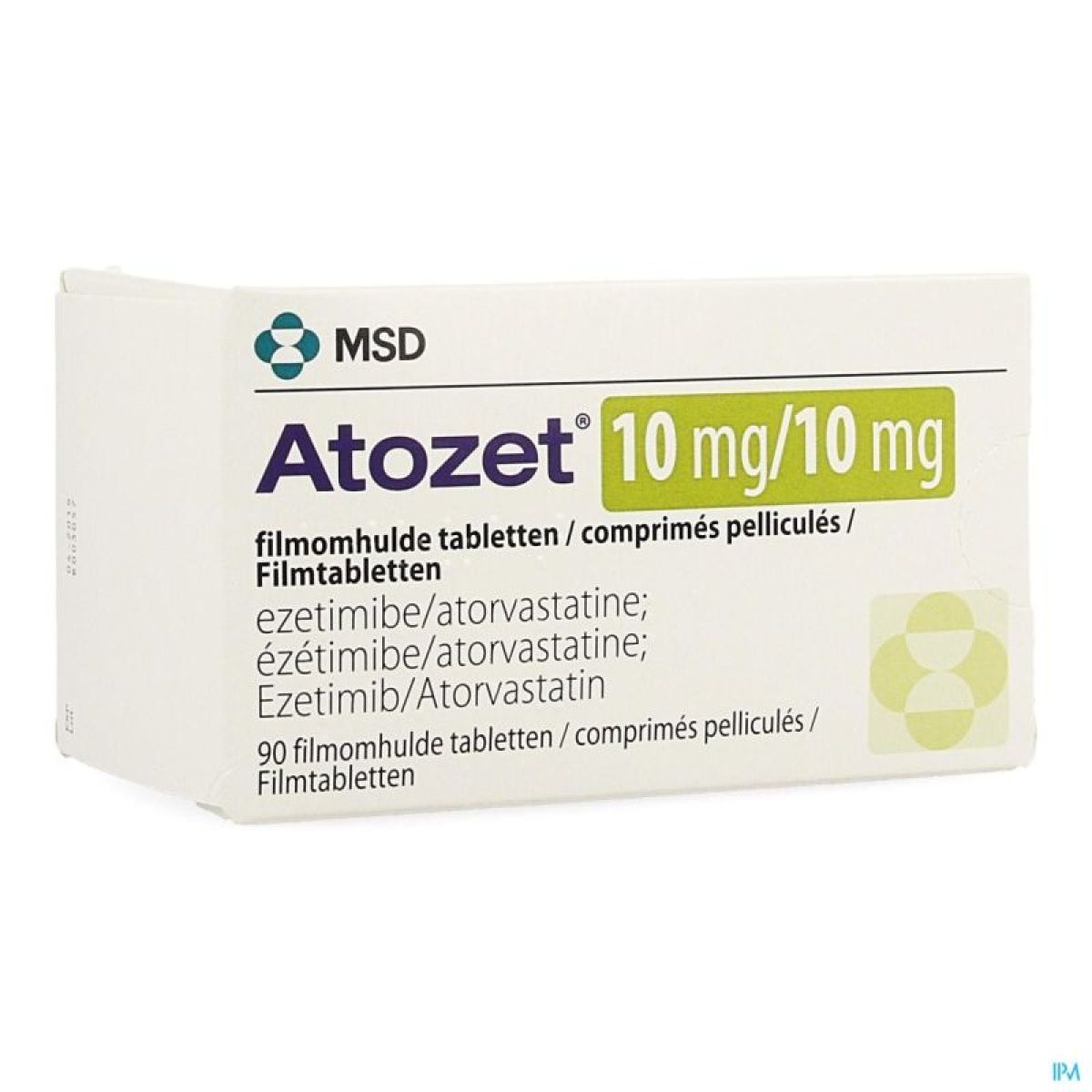 Atozet 10 mg / 80 mg, Filmtabletten