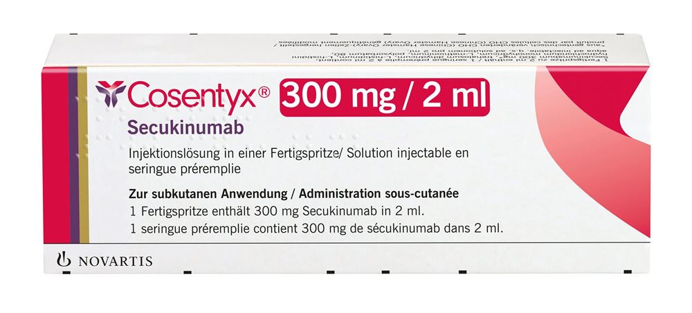 COSENTYX sol inj 300 mg/2ml ser pré