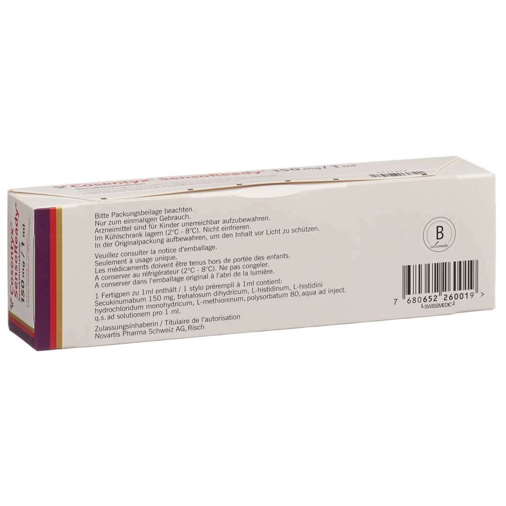 COSENTYX SensoReady 150 mg/1ml stylo pré