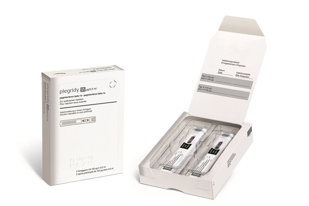 PLEGRIDY sol inj 125 mcg/0.5 ml stylo pré 2 pce