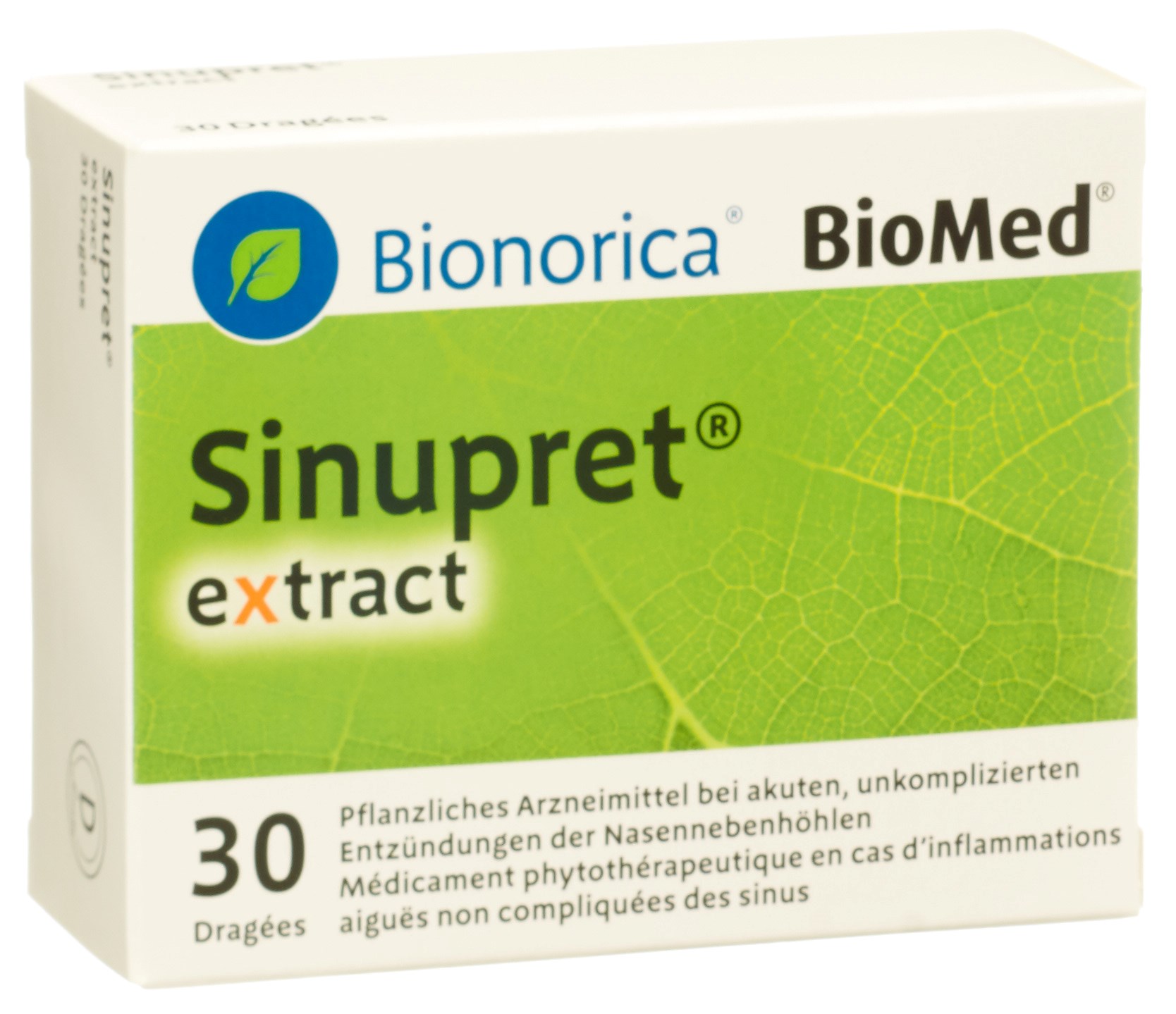 Sinupret extract, Dragées