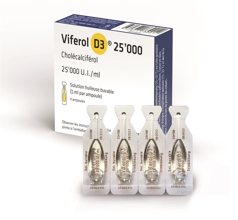 Viferol D3 100'000 UI / ml, solution buvable