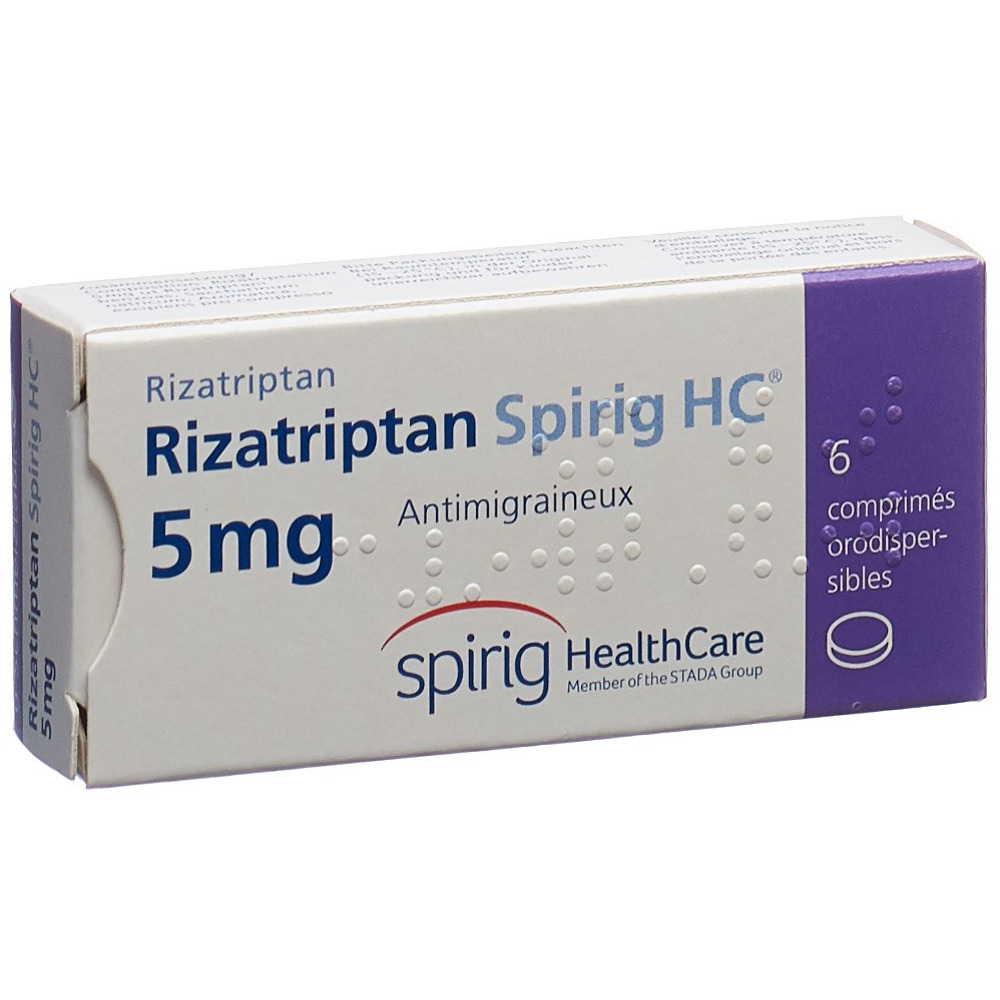 RIZATRIPTAN Spirig HC cpr orodisp 5 mg 6 pce