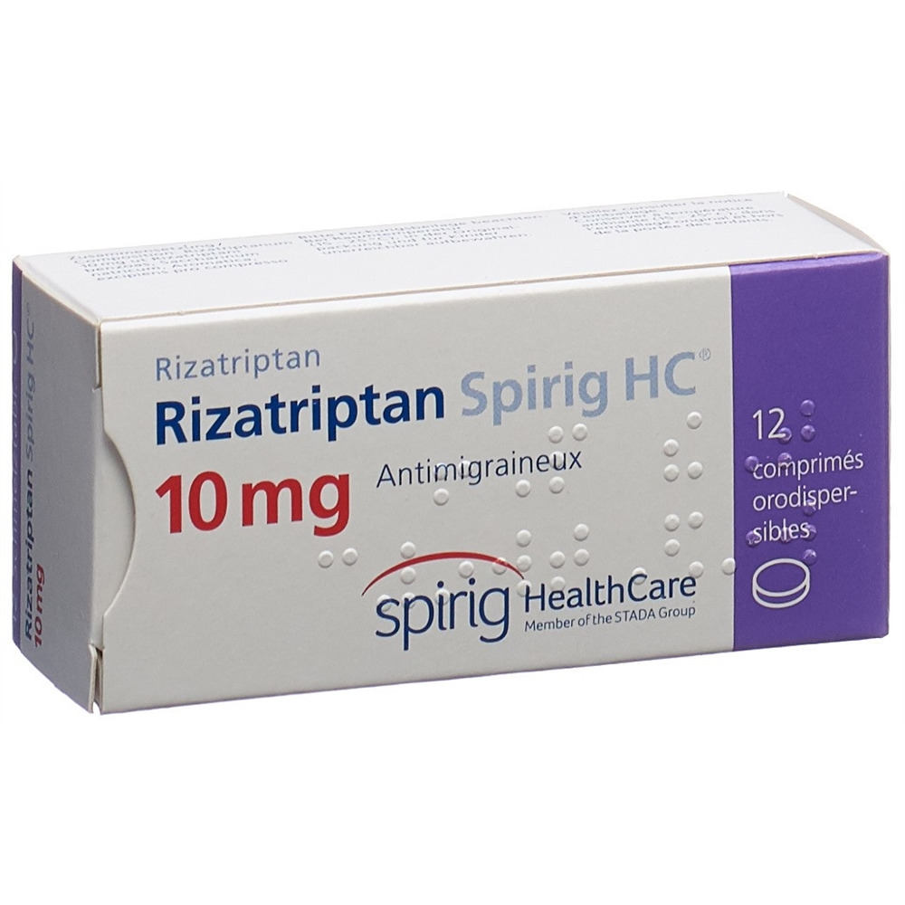 RIZATRIPTAN Spirig HC cpr orodisp 10 mg 12 pce