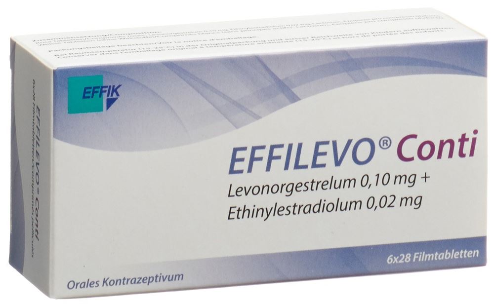 Effilevo Conti, comprimés pelliculés