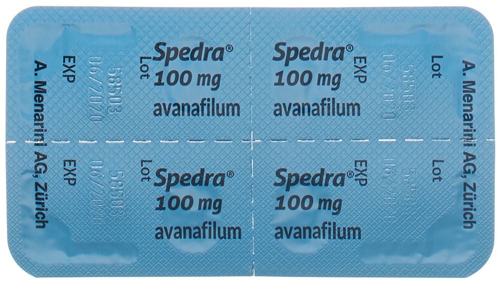 Spedra 100 mg, Tabletten