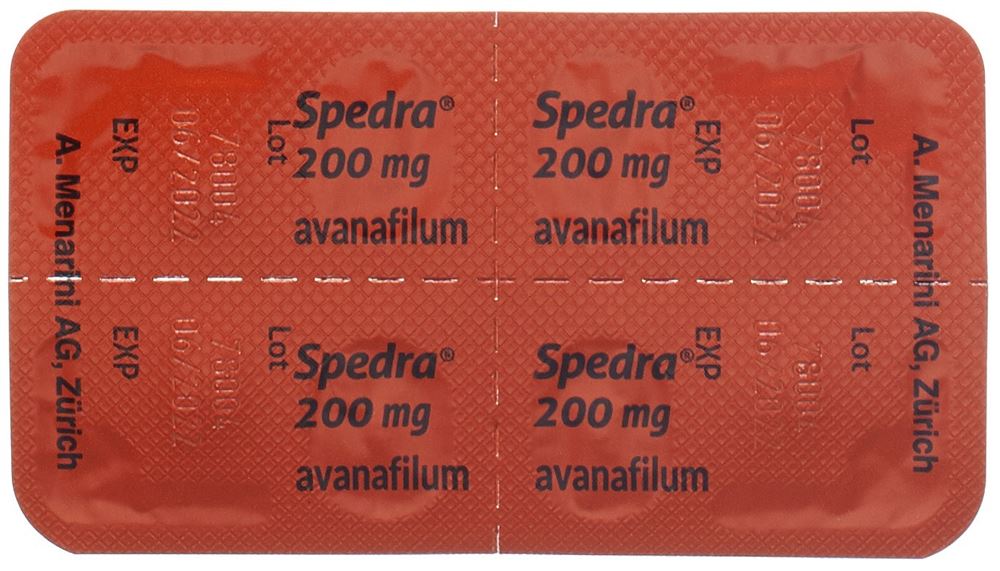 SPEDRA cpr 200 mg 4 pce