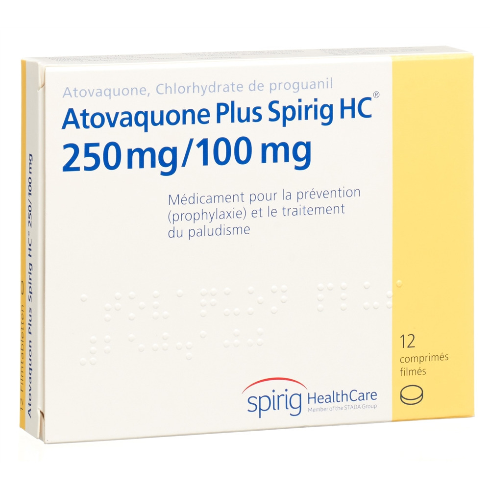 Atovaquon Plus Spirig HC, Filmtabletten