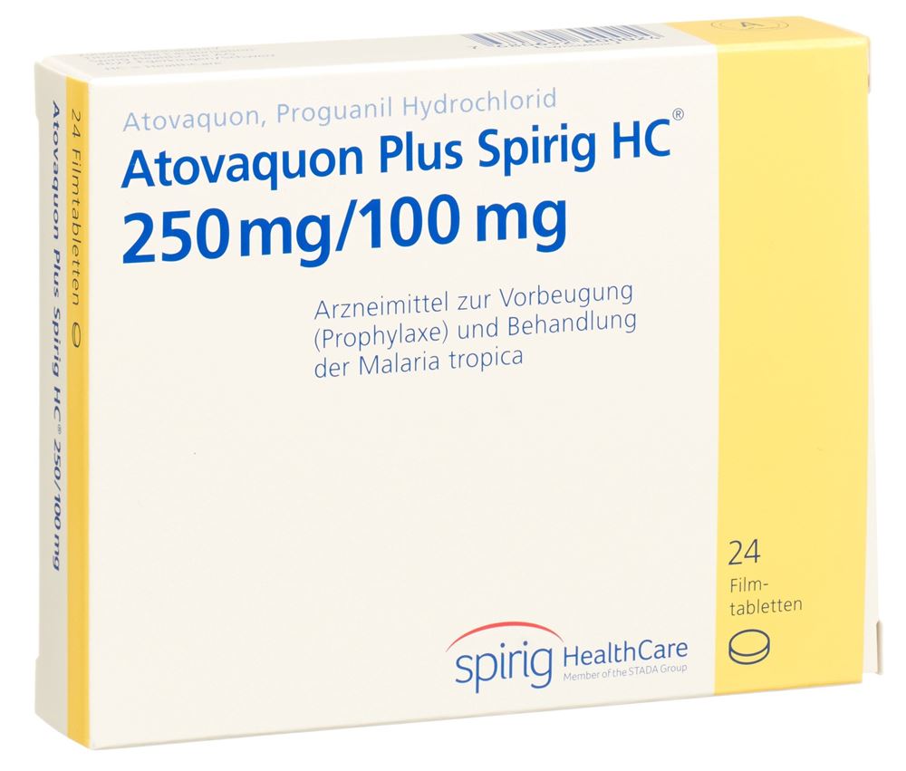 Atovaquon Plus Spirig HC, Filmtabletten