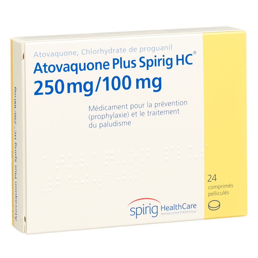 Atovaquon Plus Spirig HC, Filmtabletten
