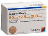 LECAPON Mepha Lactab 200mg/50mg/200mg 30 pce