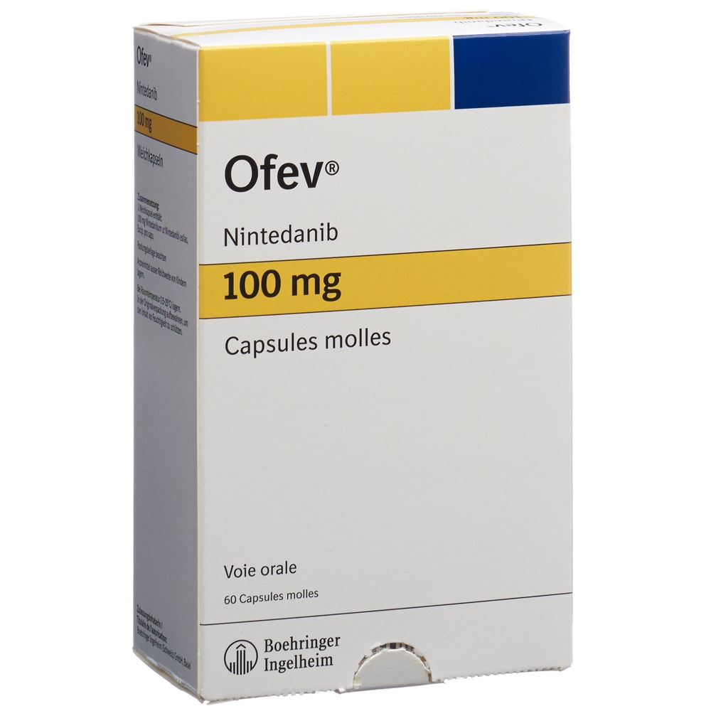 OFEV caps moll 100 mg 60 pce