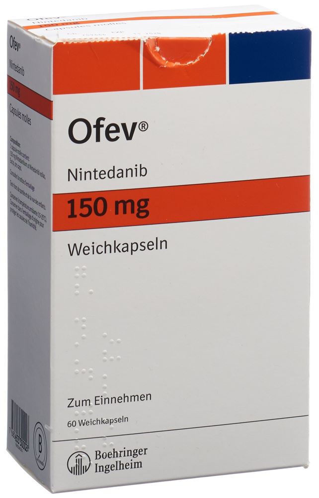 OFEV caps moll 150 mg 60 pce
