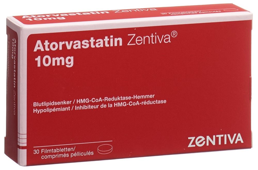 ATORVASTATIN Zentiva cpr pell 10 mg 30 pce