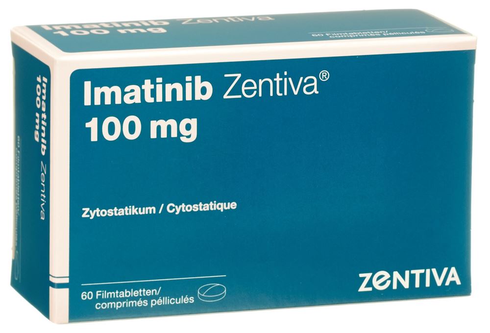Imatinib Zentiva 100 mg, Filmtabletten
