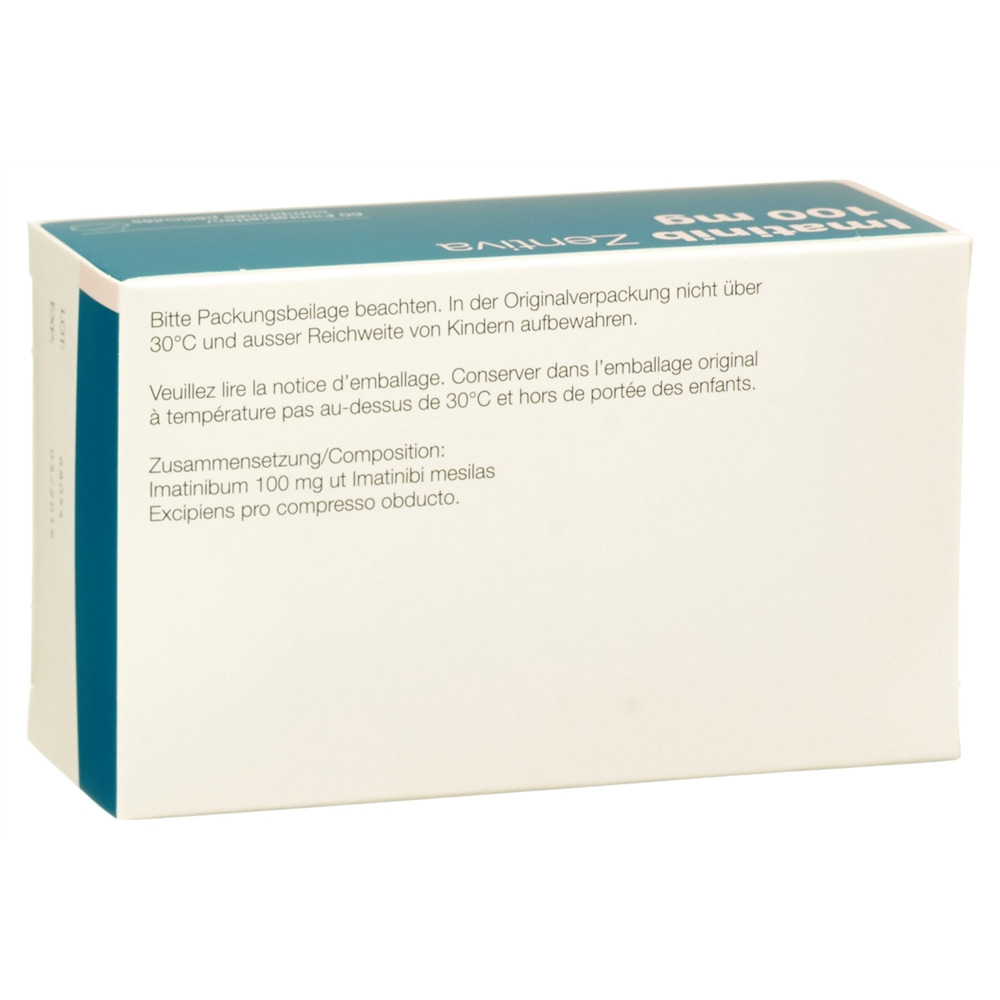Imatinib Zentiva 100 mg, Filmtabletten