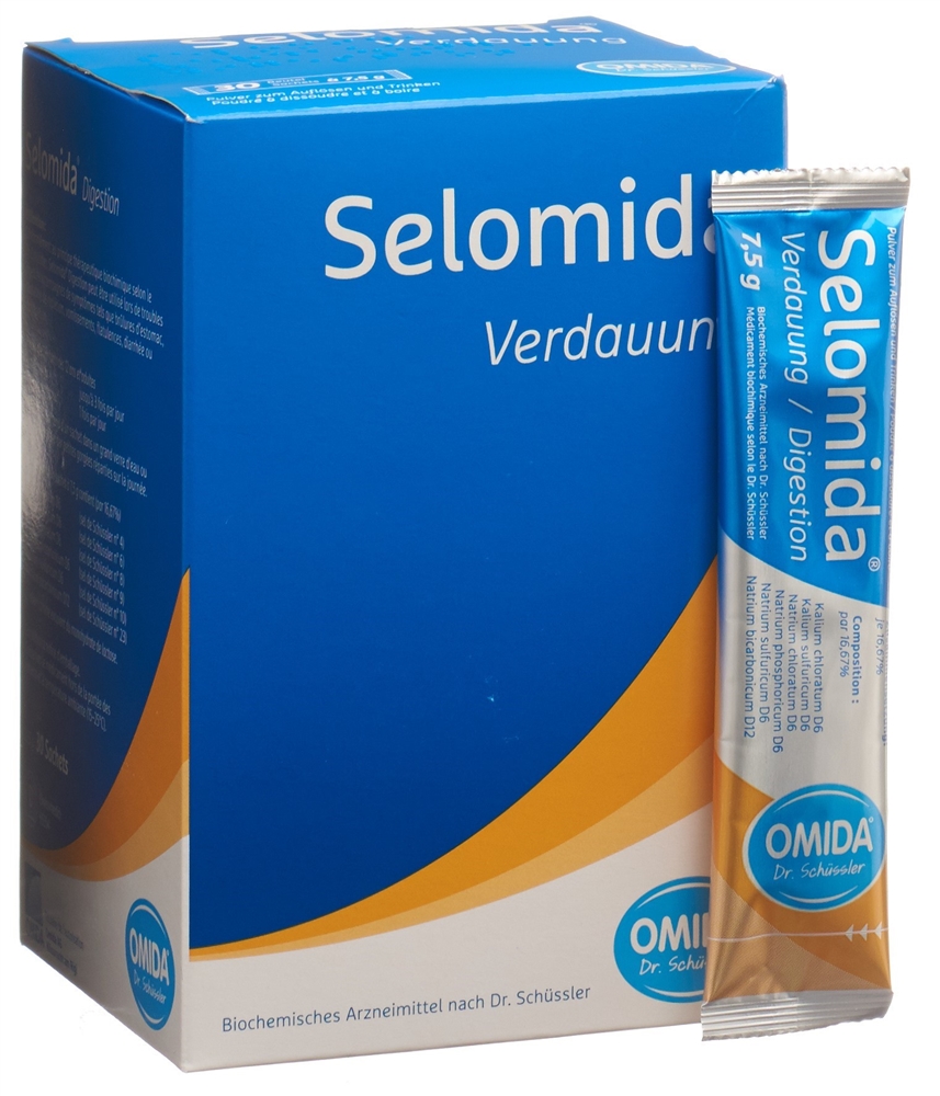SELOMIDA digestion pdr sach 30x7.5 g
