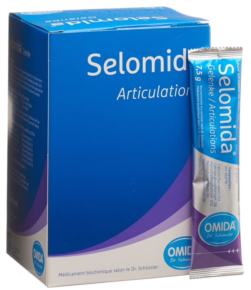 Selomida Gelenke, Pulver zur Herstellung einer Lösung zum Einnehmen