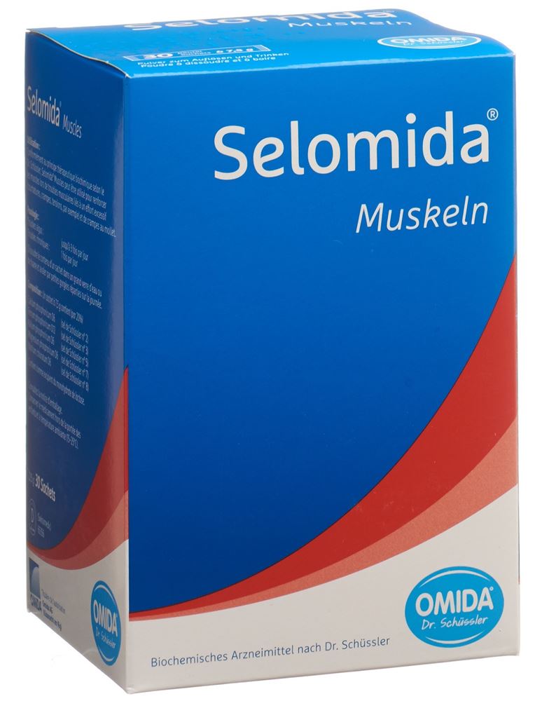 SELOMIDA muscles pdr sach 30x7.5 g