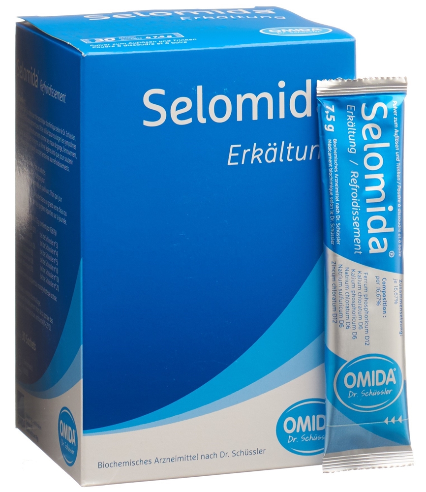 Selomida Erkältung, Pulver zur Herstellung einer Lösung zum Einnehmen