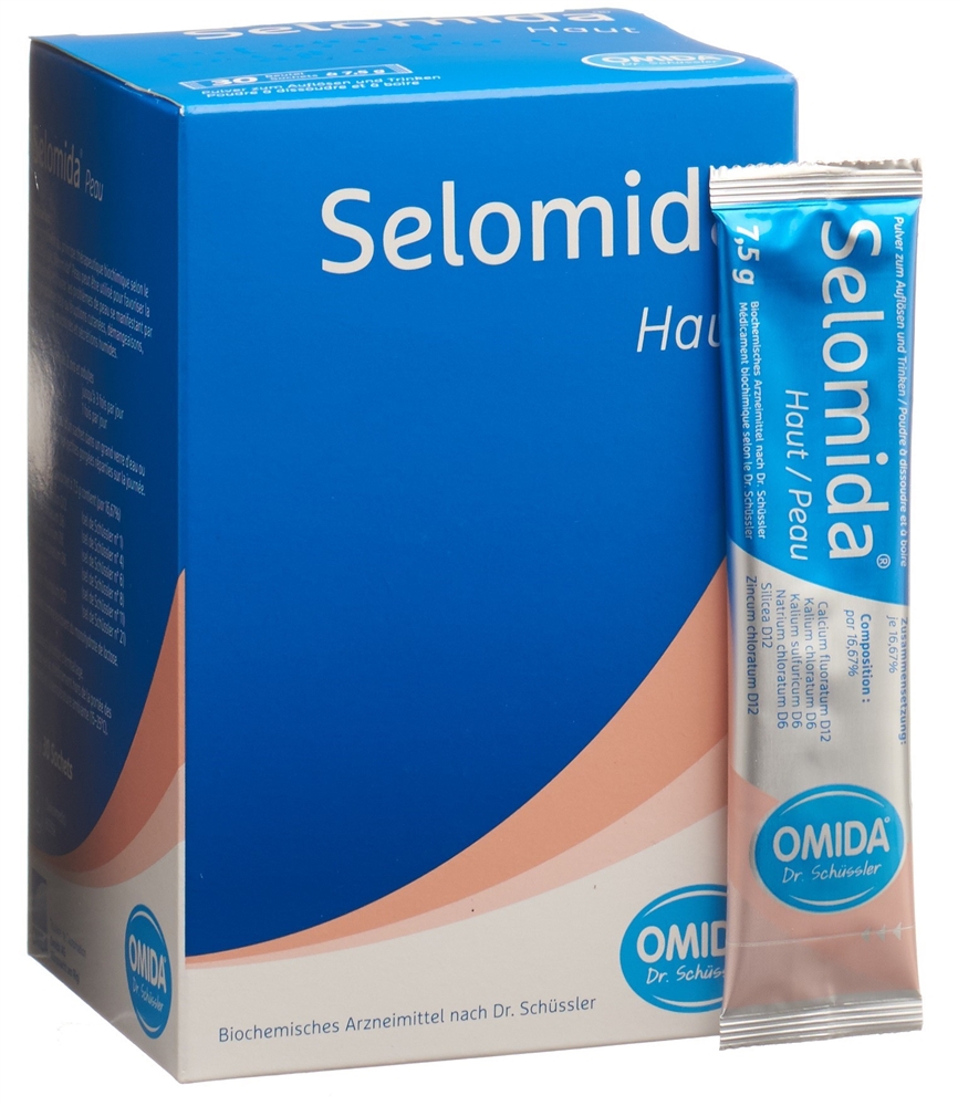 Selomida Haut, Pulver zur Herstellung einer Lösung zum Einnehmen