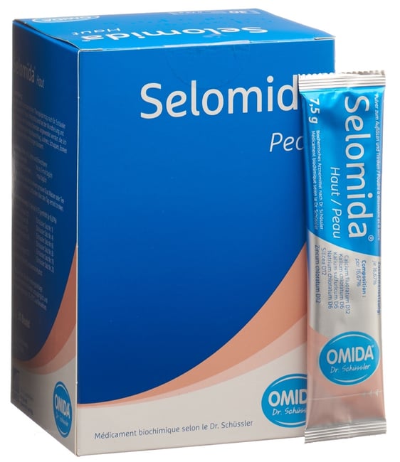 Selomida Haut, Pulver zur Herstellung einer Lösung zum Einnehmen