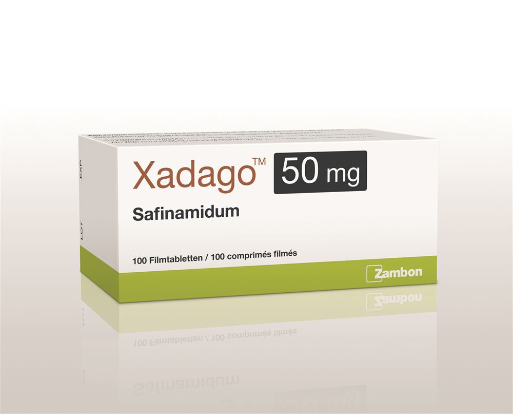 Xadago 50 mg, compresse rivestite con film