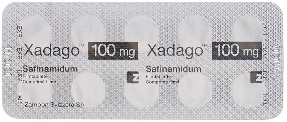 XADAGO cpr pell 100 mg 30 pce