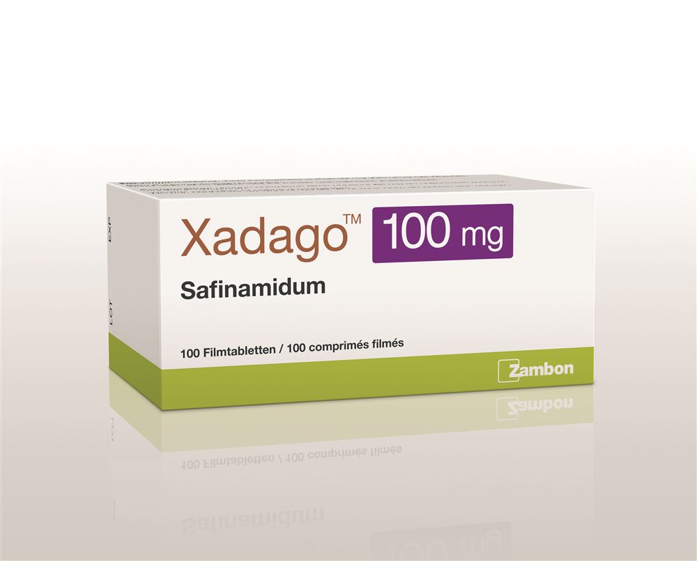 XADAGO cpr pell 100 mg 100 pce