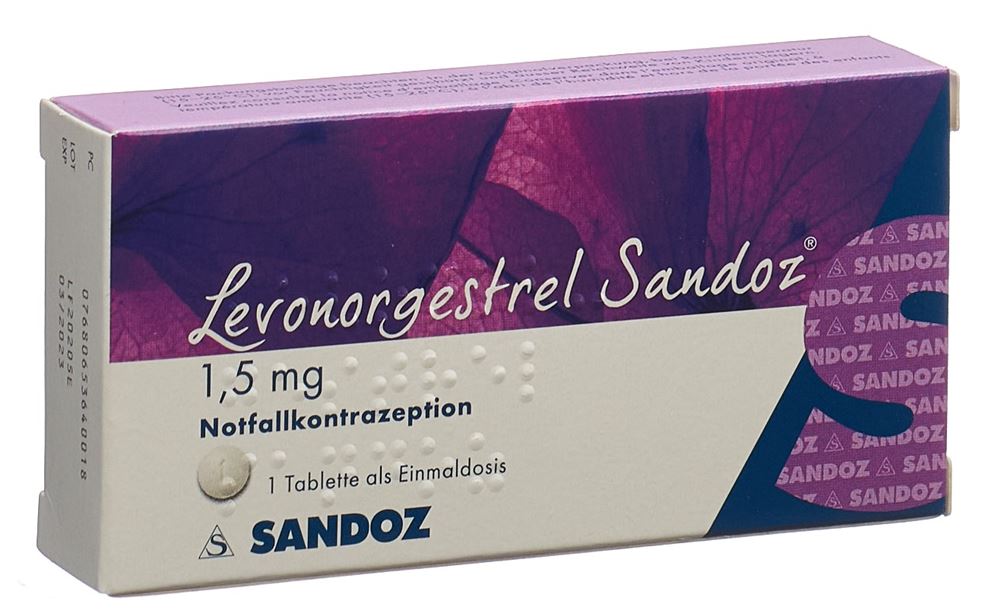 LEVONORGESTREL Sandoz cpr 1.5 mg