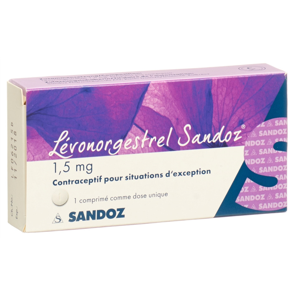 LEVONORGESTREL Sandoz cpr 1.5 mg