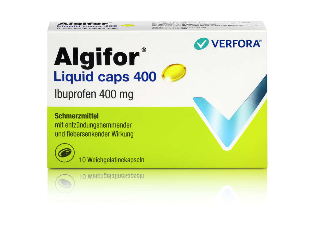 ALGIFOR Liquid caps 400 mg 10 pce