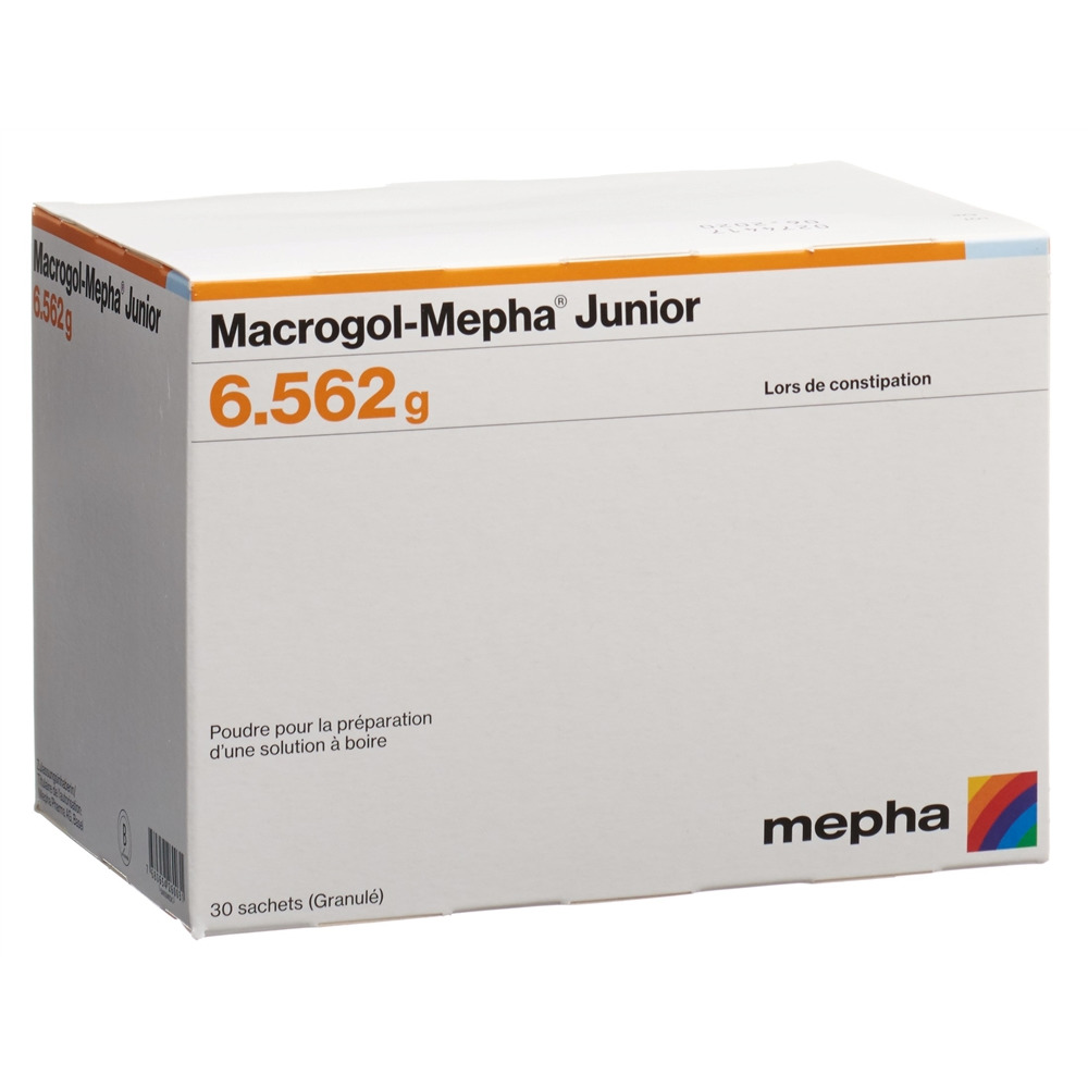 MACROGOL Mepha Junior pdr sach 30 pce