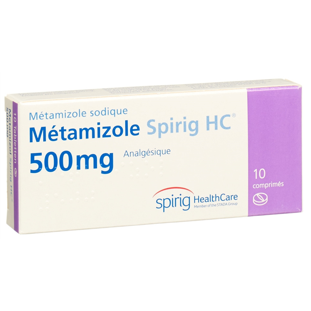 Metamizol Spirig HC 500 mg, Tabletten