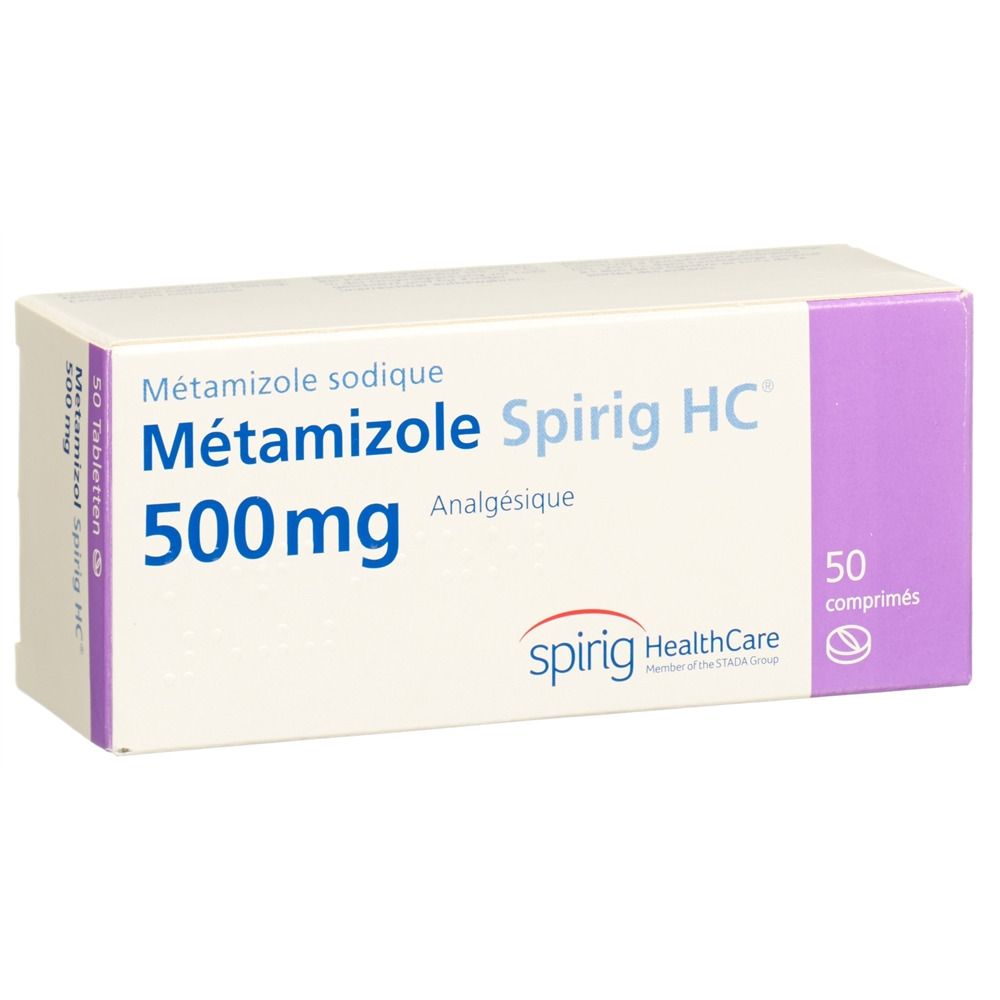 Metamizol Spirig HC 500 mg, Tabletten