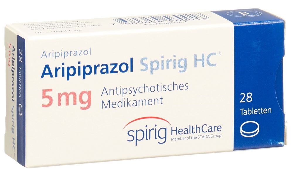Aripiprazol Spirig HC 5 mg, Tabletten