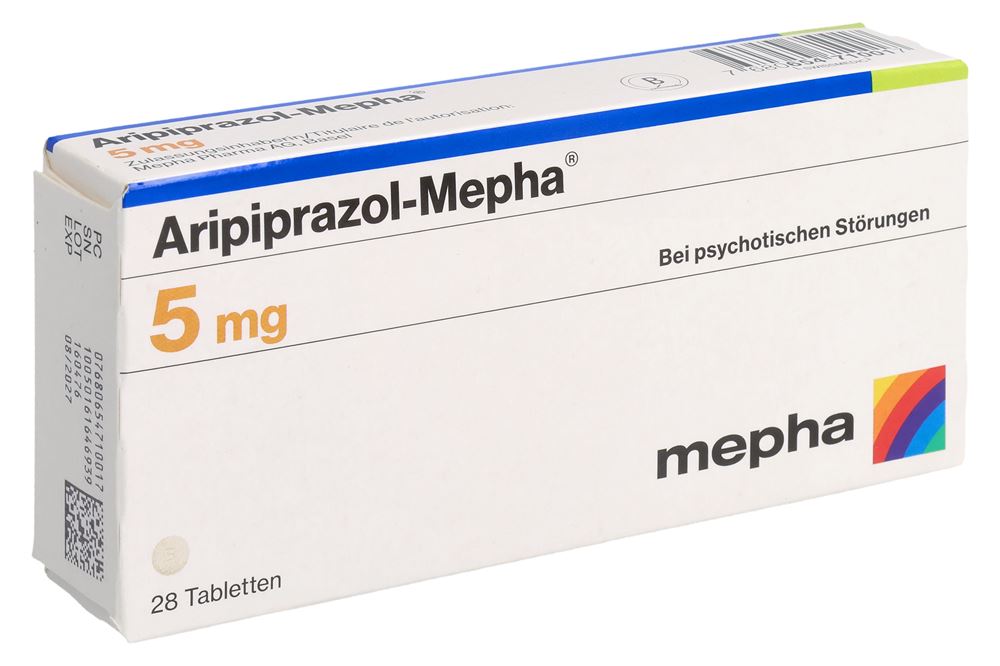 ARIPIPRAZOL Mepha cpr 5 mg 28 pce