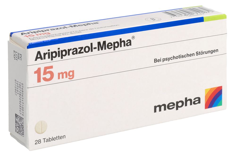 Aripiprazol-Mepha 15 mg, Tabletten