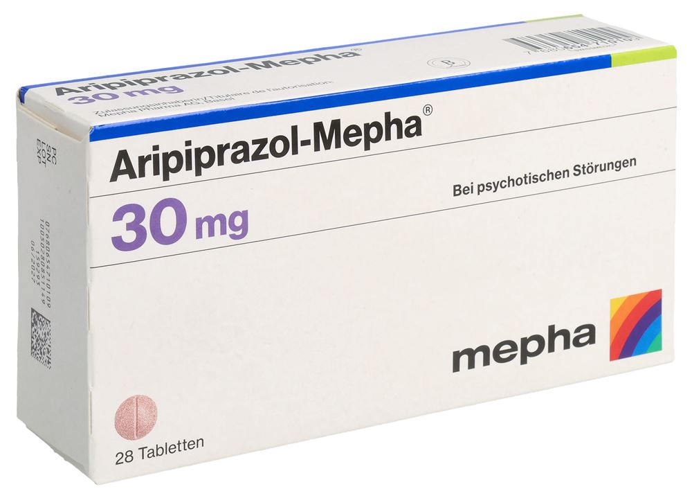 Aripiprazol-Mepha 30 mg, Tabletten
