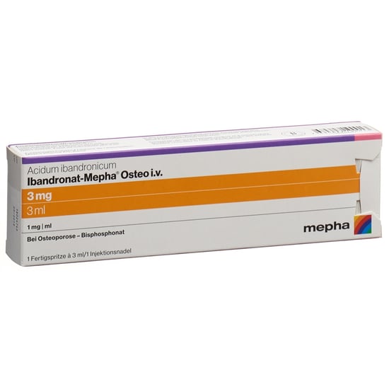 IBANDRONAT Spirig HC sol inj 3 mg/3ml ser pré 3 ml