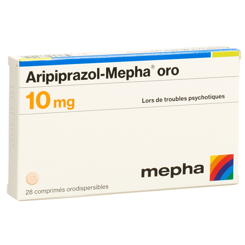 Aripiprazol-Mepha oro 10 mg, Schmelztabletten
