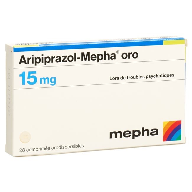 ARIPIPRAZOL Mepha oro cpr orodisp 10 mg 28 pce