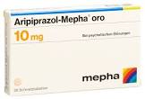 Aripiprazol-Mepha oro 10 mg, Schmelztabletten