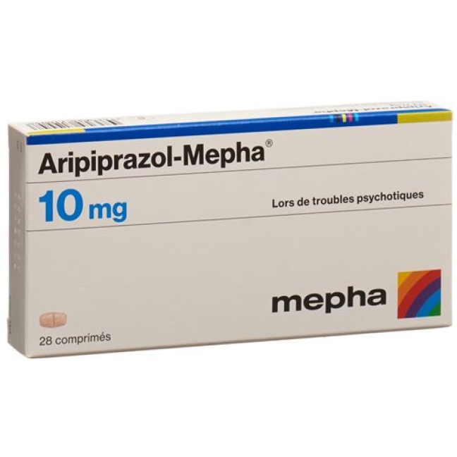 Aripiprazol-Mepha oro 10 mg, Schmelztabletten