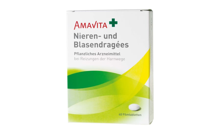 Amavita Nieren- und Blasendragées, Filmtabletten